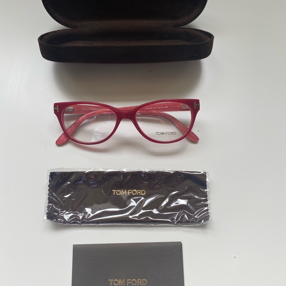 Tom Ford Cherry Lucite Frames NIB - Picture 4 of 5